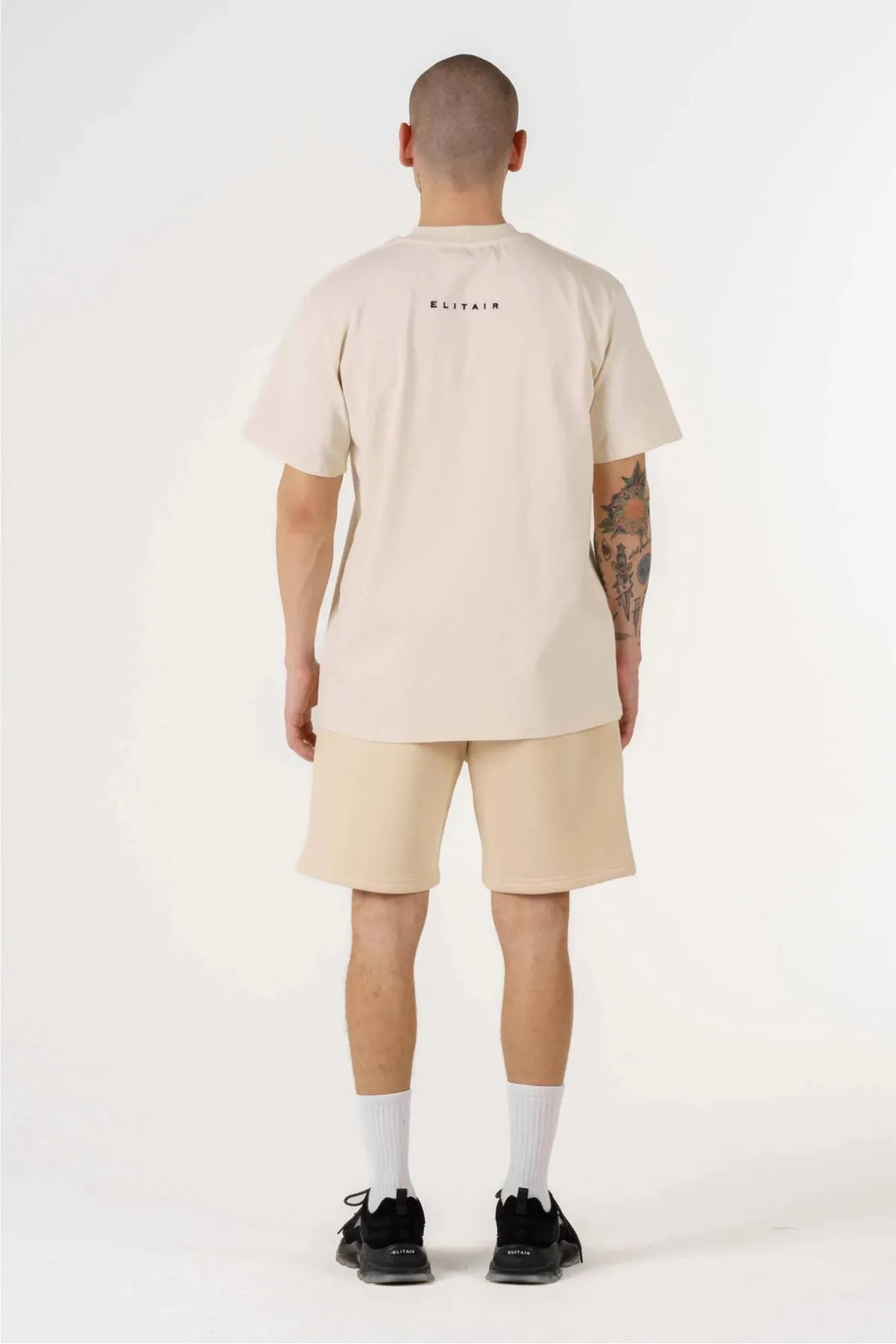 Signature drop Şort  Set – Bej