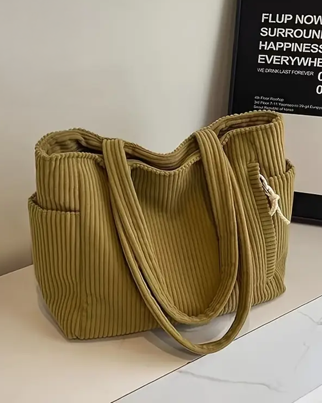 Elise™ Ribbed Everyday Tote