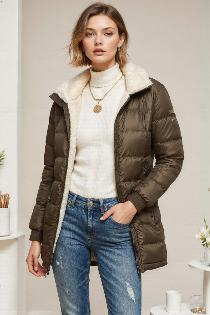 Alyssa™ - Comfortable Casual Thermal Long Jacket