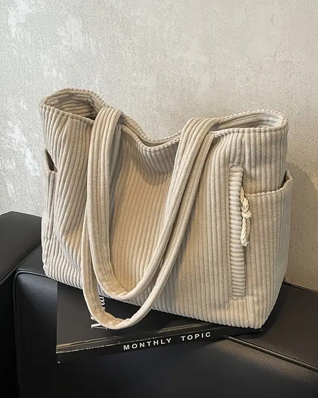 Elise™ Ribbed Everyday Tote