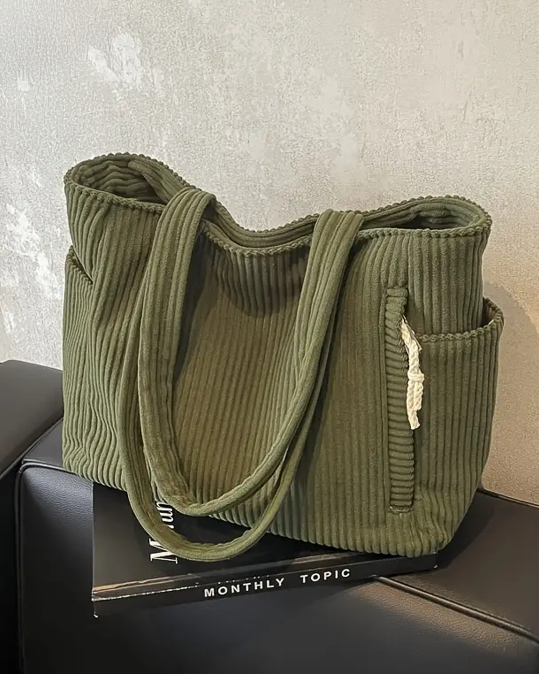 Elise™ Ribbed Everyday Tote