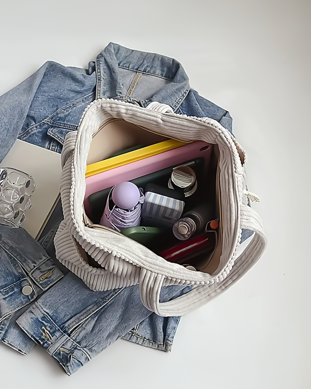 Elise™ Ribbed Everyday Tote