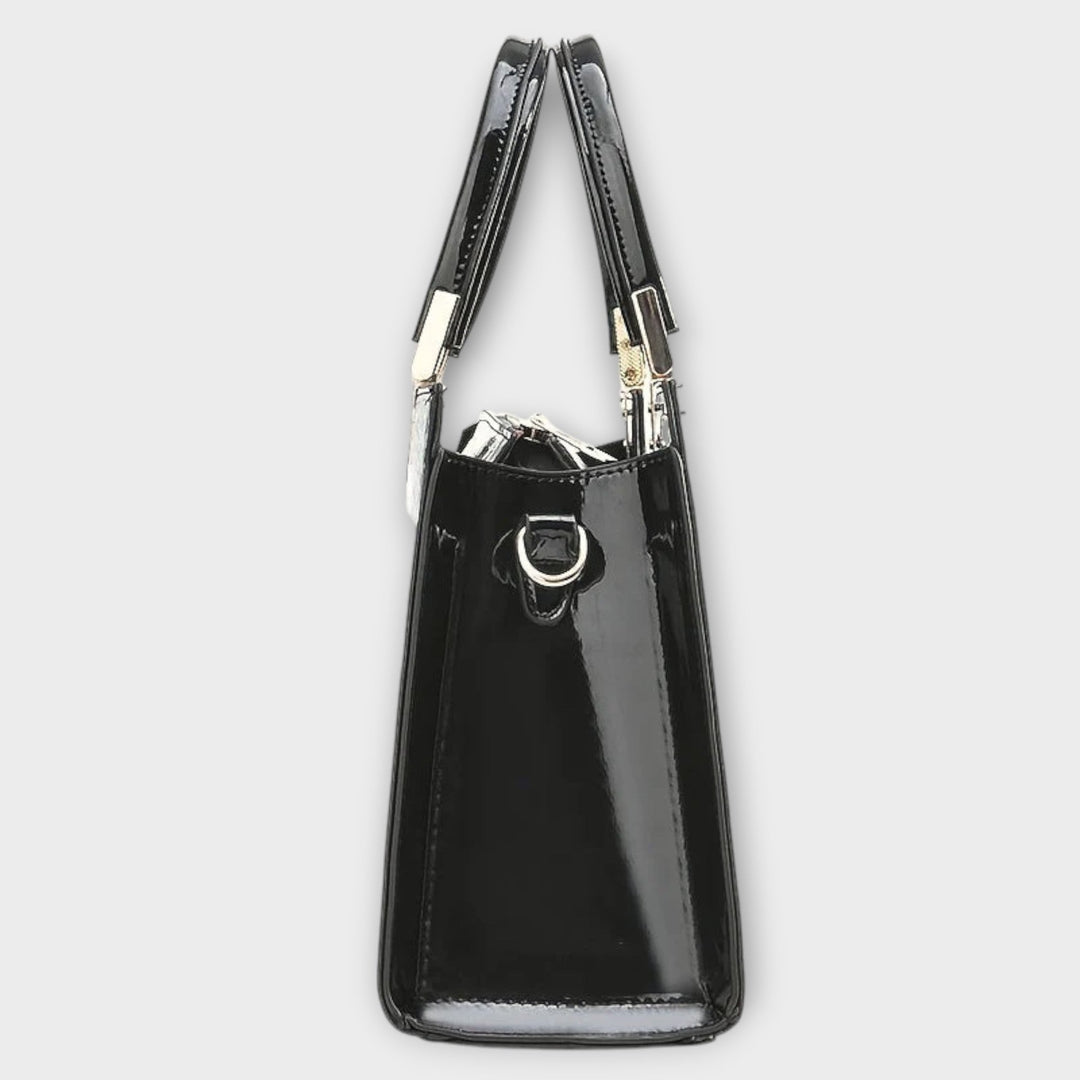Brooke™ Glossy Croc Handbag