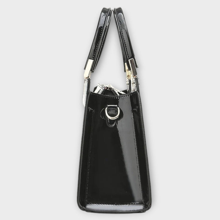 Brooke™ Glossy Croc Handbag