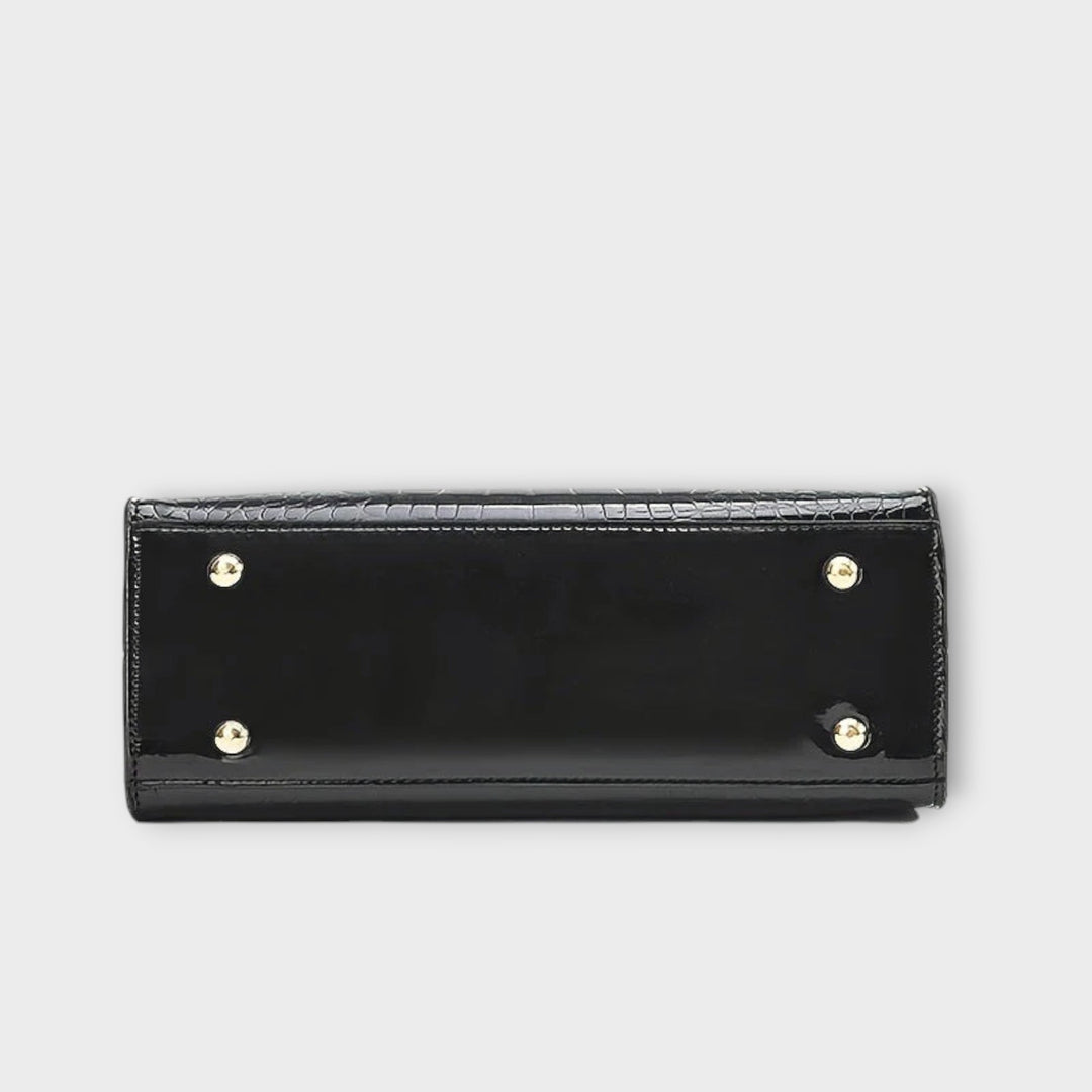 Brooke™ Glossy Croc Handbag