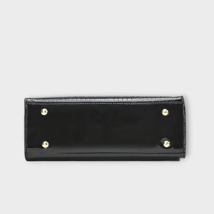 Brooke™ Glossy Croc Handbag