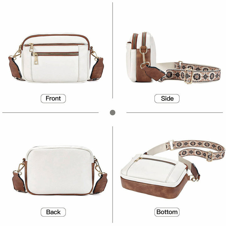 Camille™ Refined Leather Shoulder Bag