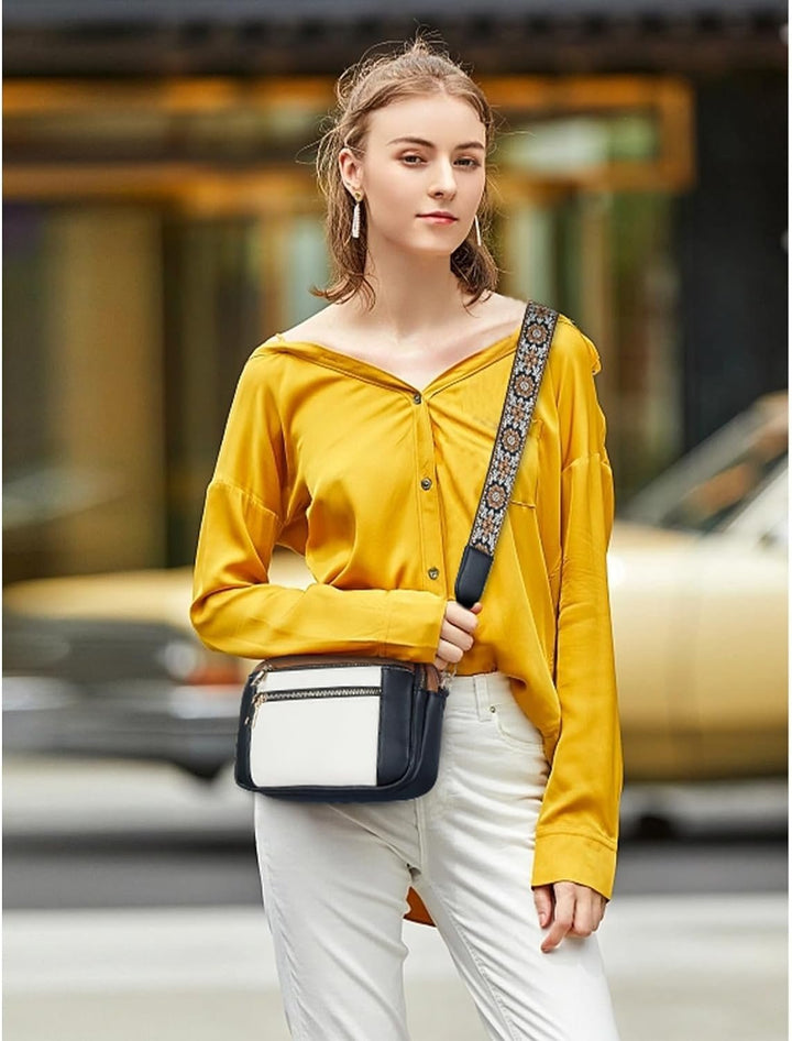 Camille™ Refined Leather Shoulder Bag