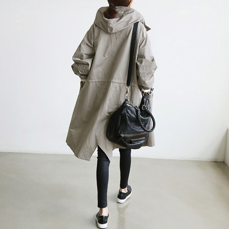 Melinda | Hooded Trench Coat